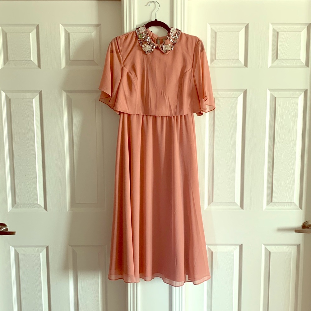 ASOS maternity cape dress